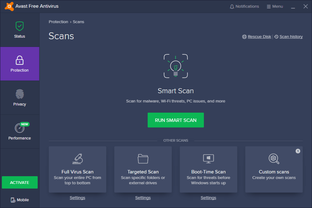 Avast Free Antivirus